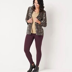 Spanx ankle length Ponte leggings Brandywine Size Medium